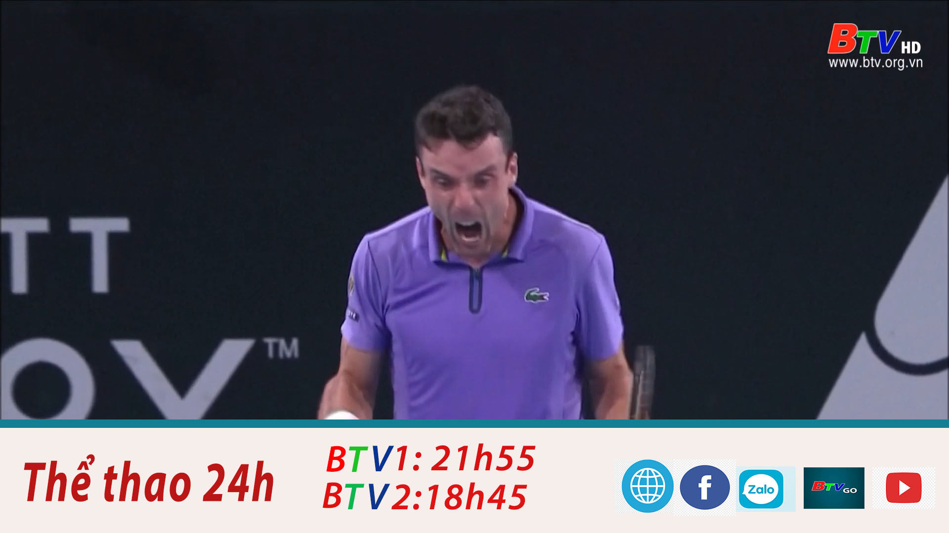 Roberto Bautista Agut và Kwon Soon – Woo vào chung kết Giải Quần vợt quốc tế Adelide 2-2023